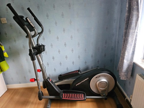 Exercise bike and elliptical - bike,