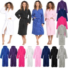 Unisex Bath Robe Egyptian 100% Cotton Terry Towelling Luxury  Soft Dressing Gown