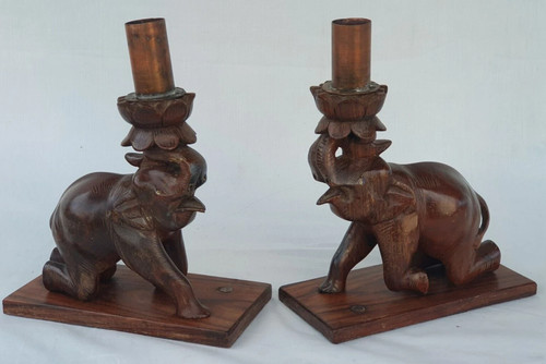 Vintage hand carved - 2,