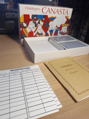 Vintage waddingtons canasta - vintage,