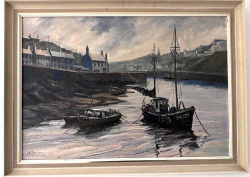 Davis large oil painting - davis,