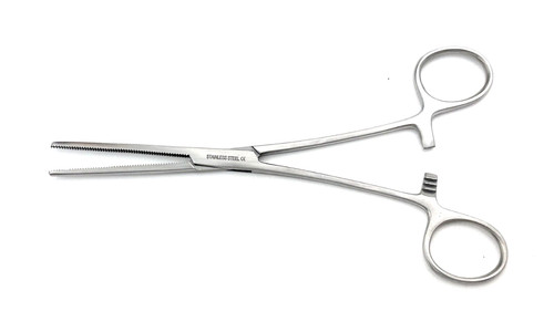 Straight pean forceps - straight, self