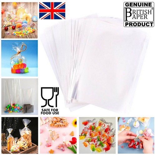 Clear polythene bags plastic - clear,
