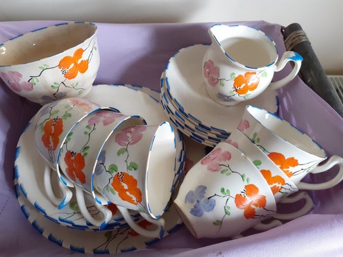 Coronet ware parrott and - coronet,