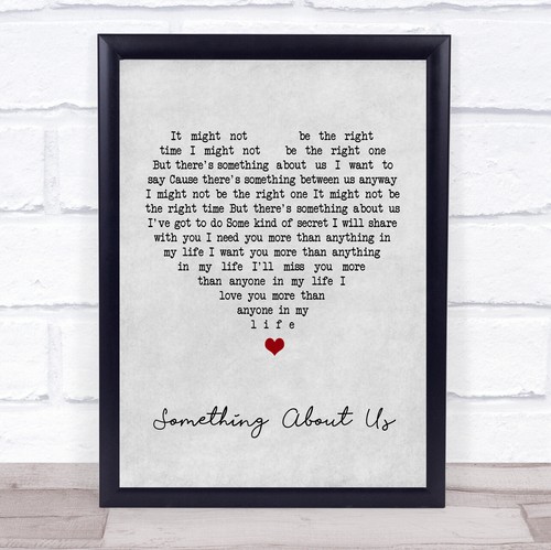Something about grey heart - something,