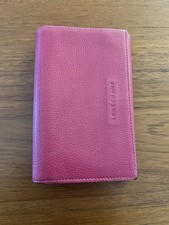 Longchamp Pink Leather Wallet