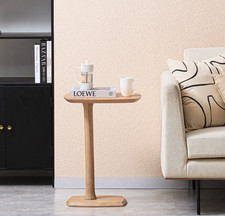 Solid Mango Wood C Shape Side