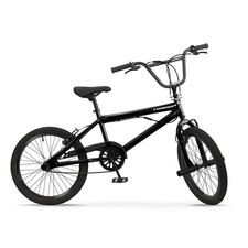Kids BMX Bike Black 20"