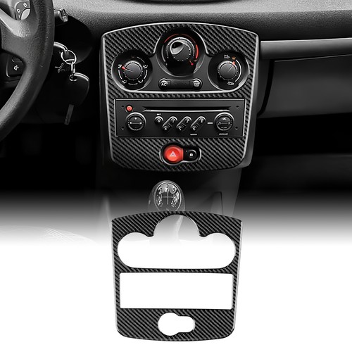 Black real carbon fiber - fiber, center