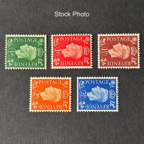 1937 kgvi sg462a 466a george - 1937,