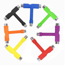 Skateboard Scooter Roller Skate Long Board All in 1 Allen Key T Shape Tool 5 Way