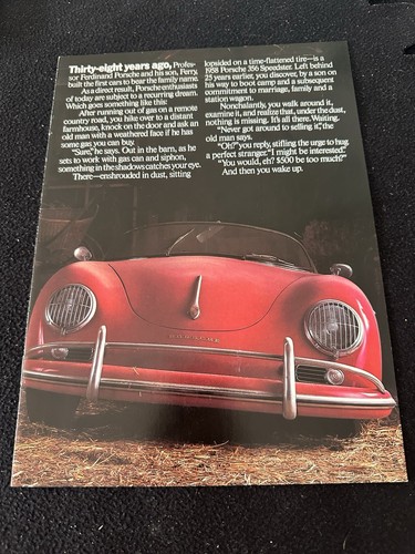 1986 porsche catalog 911 - catalog,
