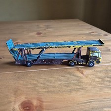 Matchbox Cars (Lesney): Matchbox SuperKings K-11 Daf Car Transporter 1970
