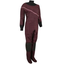 Ex Display Typhoon Ezeedon 2.0 Drysuit FW - Kayak Sailing Canoe - Plum/Grey - LM