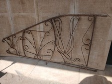 Antique Decorative Architectural Salvage Metal Railing Feature DELIVERY POSSIBLE