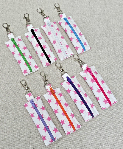 Lip balm holder - lip, keychain
