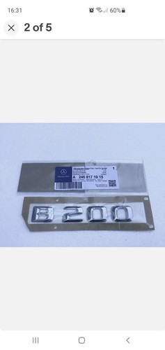 Genuine mercedes benz b200 - mercedes,
