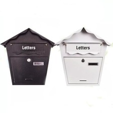 Large Post Mail Box With Two