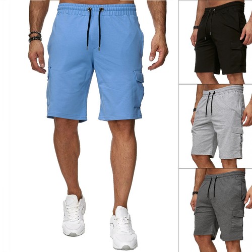 Multi pocket casual shorts - multi-pocket,