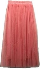 Women  6 Layer Big Tutu Petticoat Long Skirt Rockabilly Tulle Goth Ballet Skirt