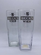 Set of 2 Beck Vier Silver Logo