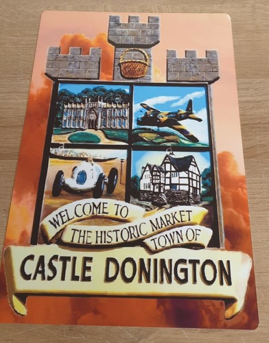 Castle donington village 8x12 - castle,
