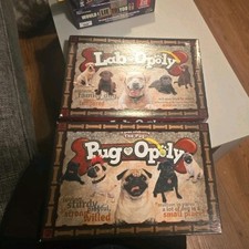 2 x GAMES PugOpoly & LabOpoly