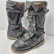 Fly Racing Maverick Motorcross MX Boots SIZE 4 youth - Boys Moto Cross Boots