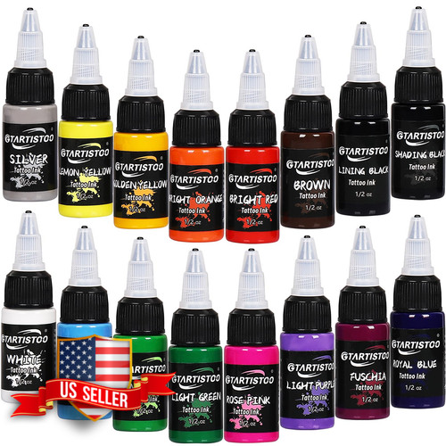 Tattoo ink set colors - ink, 1/2