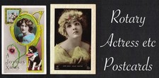 Rotary ☆ ACTRESSES CHRISTMAS ETC ☆ 1900-1930s Postcard Selection (R to X Series)