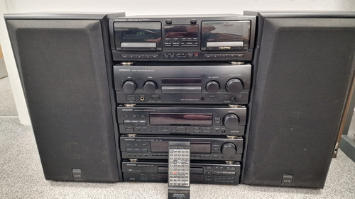 Kenwood hifi pieces stack - 5,