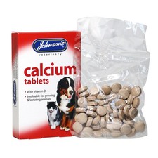 Johnsons calcium tablets dog - johnsons,