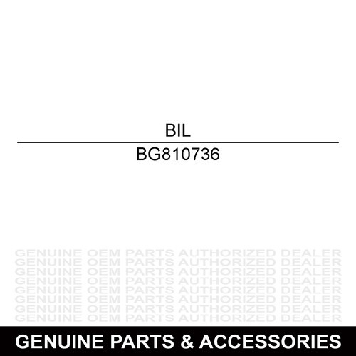 Billy goat bg810736 label - bg810736,