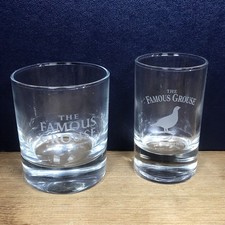 Pair FAMOUS GROUSE Etched