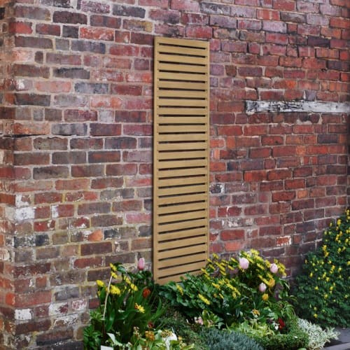 Slatted trellis 1800x300mm - trellis,