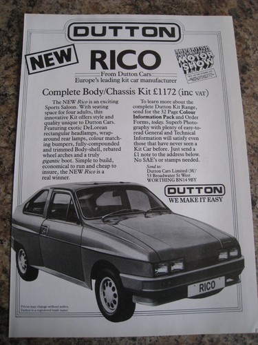 Dutton new rico complete car - rico,