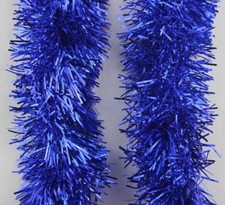 2M (6,5FT Tinsel Chunky Christmas Tree Decoration Home Xmas Garland 20 Colour UK