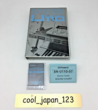 Roland SN-U110-07 Electric Guitar w/ case, original manual U-20 U-110 D-70 U220