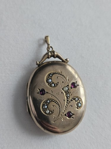 Antique edwardian era - antique, locket
