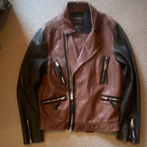 Allsaints men leather - allsaints, biker