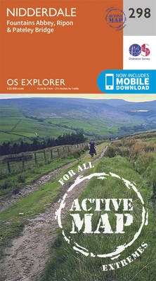 Nidderdale map weatherproof - nidderdale,