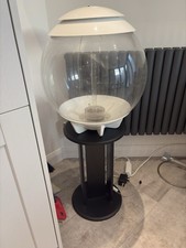 60ltr BiOrb Halo Fish Tank (white) with black pedestal stand + accessories 