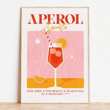 Aperol Spritz Poster Print A4