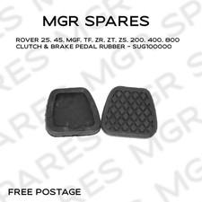 2x CLUTCH & BRAKE PEDAL RUBBER