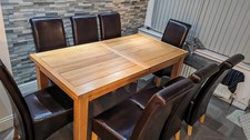 12 Seater Oak Dining Room