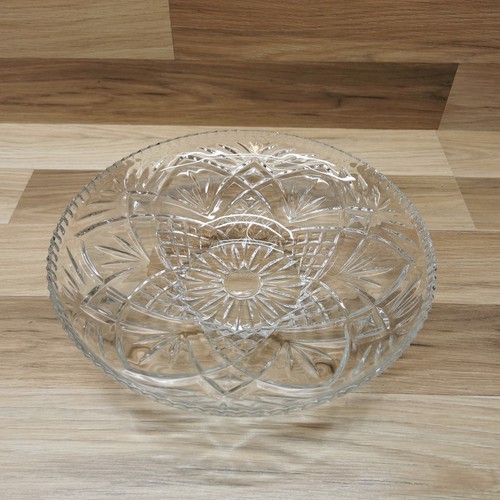 Large vintage crystal glass - crystal,