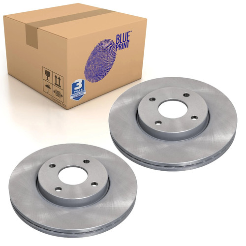 Pair front brake disc fits - disc,