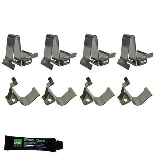 Rear brake pad fitting - brake,