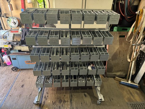 Lin bin rack custom made - bin,