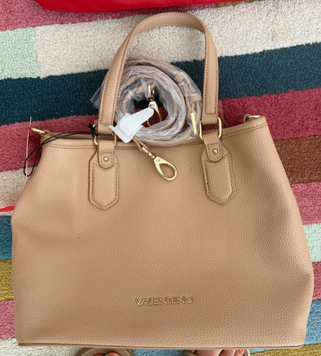 Valentino beige handbag - valentino,